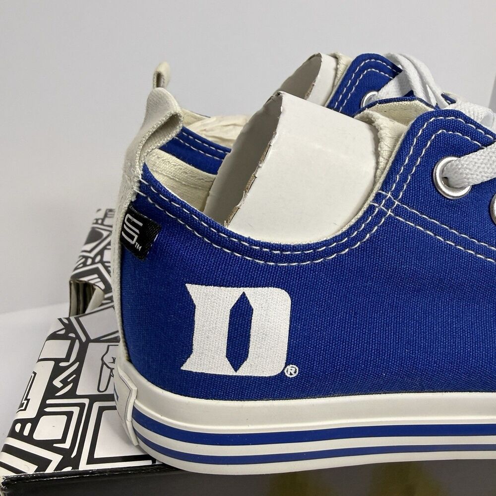 SKICKS Duke Blue Devils Women Size 7 Low Top Canvas Sneakers-NEW IN BOX - Picture 5 of 10